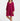 Crinkled Dress For Girl - Fuchsia - MEME