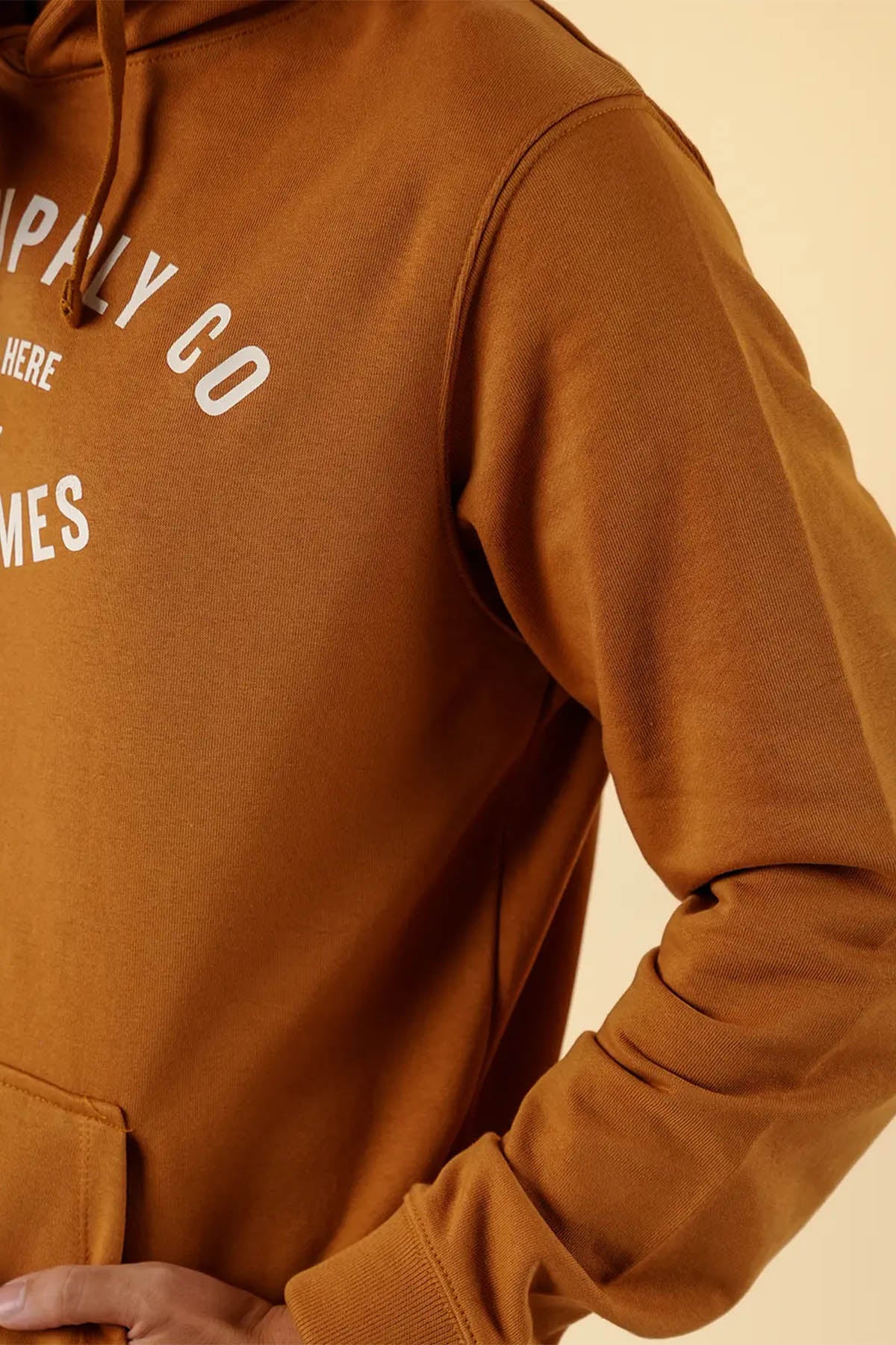 Good Times Hoodie For Men - Almond