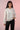 Collared Neck Polo Sweatshirt For Women -  White