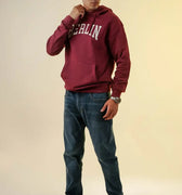 Pullover Hoodie For Men - Persian Plum - MEME