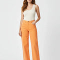 Wide Leg Trouser For Women - Tangerine - MEME