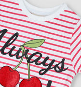 Cool T-Shirt For Baby Boy - Pink - MEME