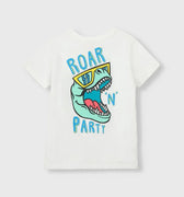 Party T-Shirt For Baby Boy - White - MEME