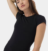 Half Sleeves Crew Neck T-Shirt 
