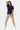 Solid V-Neck T-Shirt For Women - Navy 