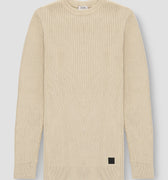 Classical Ribbed Knit Sweater 