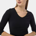 Long Sleeves V Neck T-Shirt 