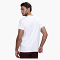 Solid Crew Neck T-Shirt For Men - White 
