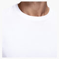 Solid Crew Neck T-Shirt For Men - White 