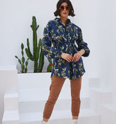 Oversized Printed Dress 
