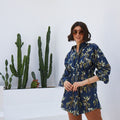 Oversized Printed Dress 