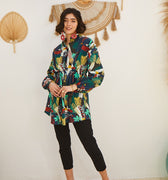 Oversized Printed Dress 