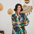 Oversized Printed Dress 