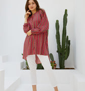 Geometric Print Dress 