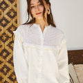 Ruffled Trim Shirt 