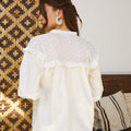 Ruffled Trim Shirt 