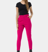 High-Rise Slim Fit Chino 