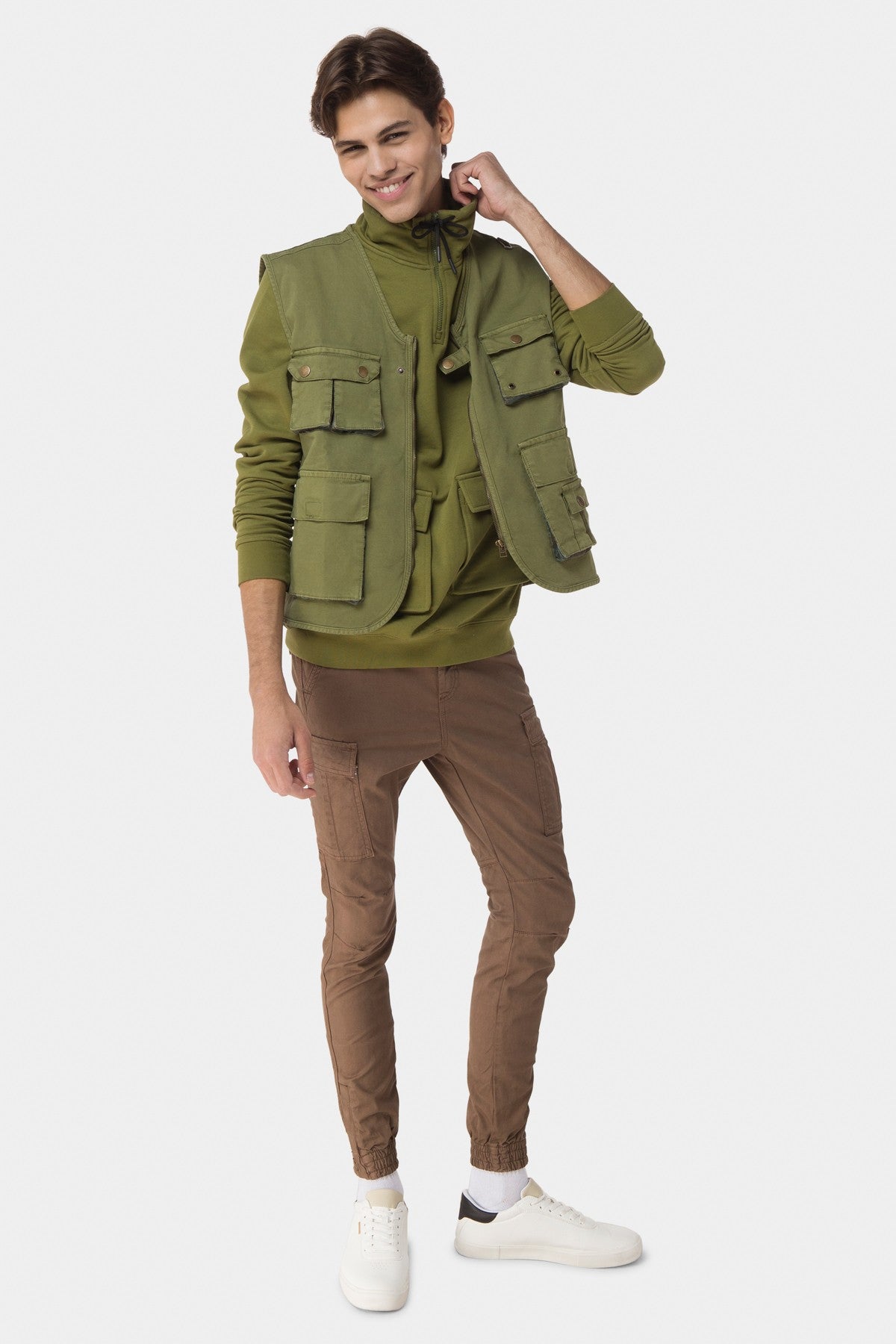 Cargo Vest Jacket 