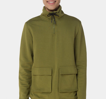 Cargo Pocket Sweatshirt 