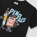 Pen Pals Illustration T-Shirt 