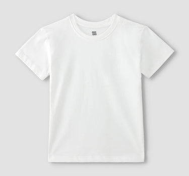 Solid Crew Neck T-Shirt 