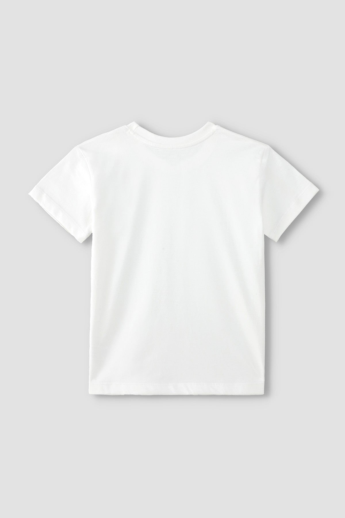 Solid Crew Neck T-Shirt