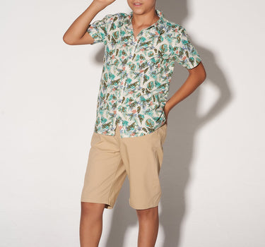 Safari Leave Button Down Shirt 