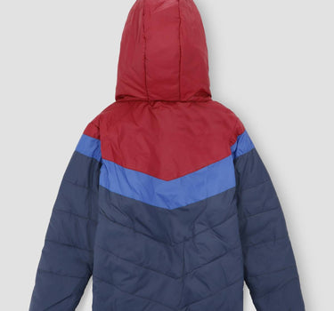 Colorblock Quilted Jacket 