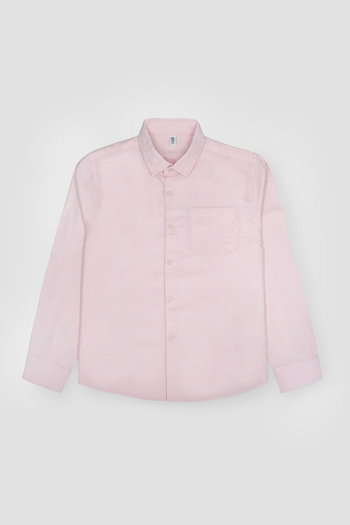 Solid Button Down Shirt 