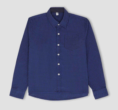 Boy's Checkered Button Down 