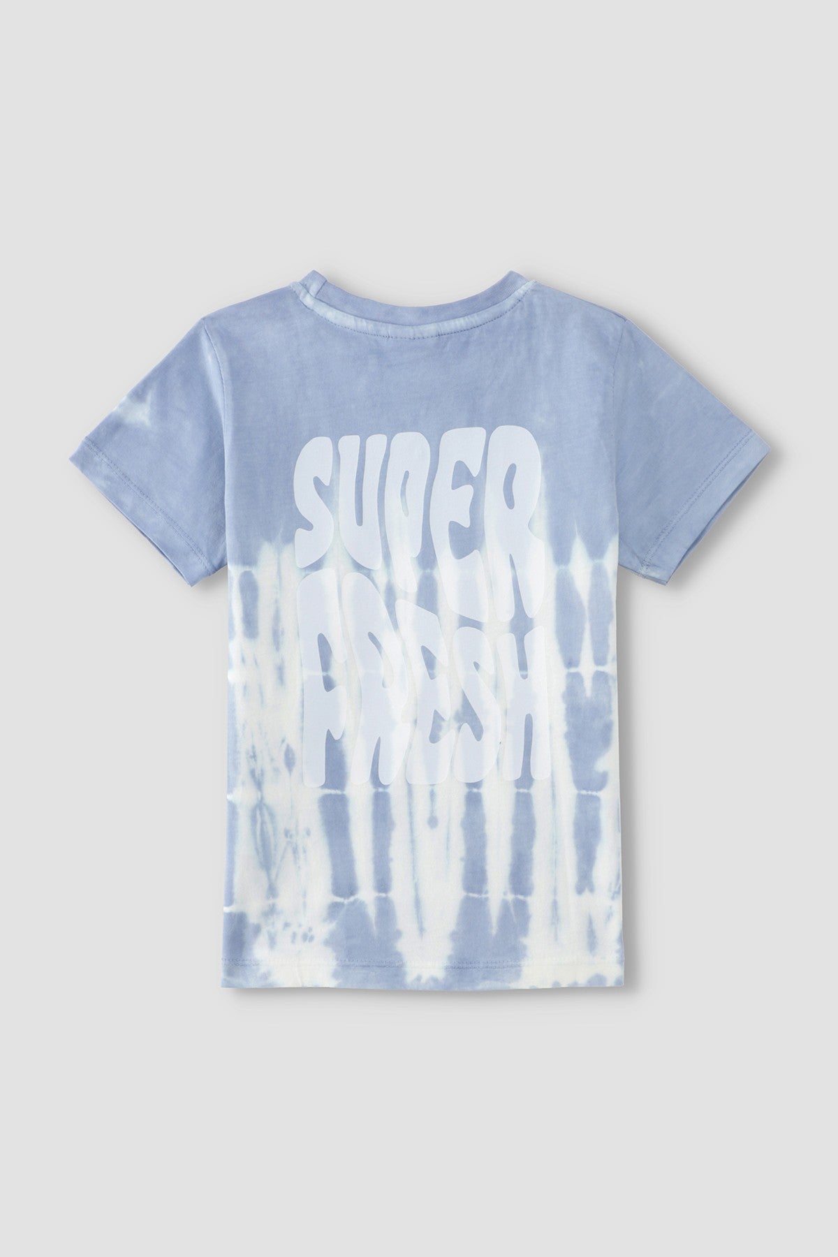 Tie And Dye Typography T-Shirt