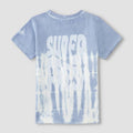 Tie And Dye Typography T-Shirt 