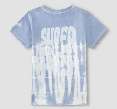 Tie And Dye Typography T-Shirt 