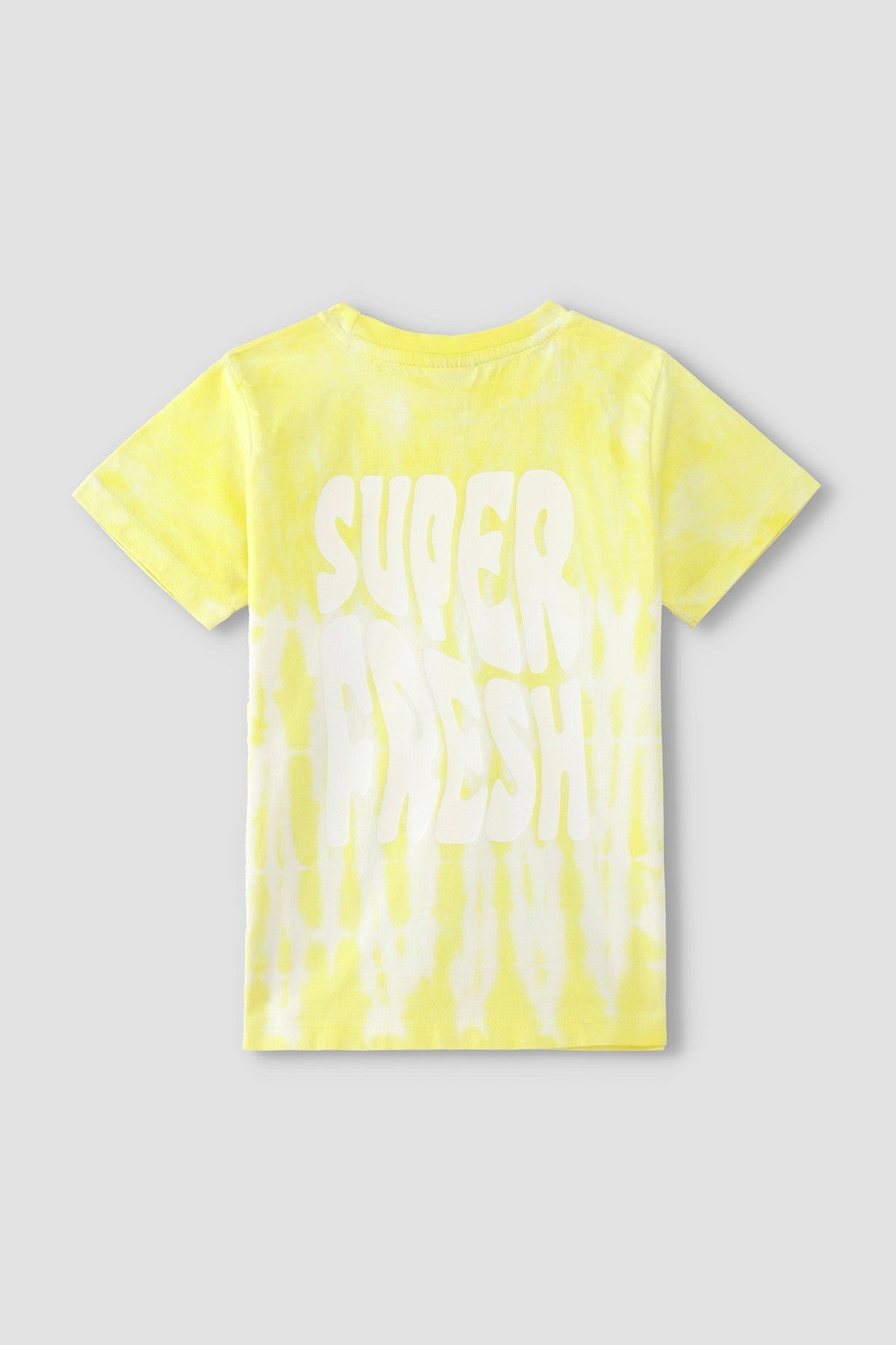 Tie And Dye Typography T-Shirt