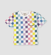 Color Checkboard T-Shirt 