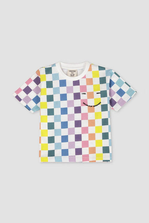 Color Checkboard T-Shirt