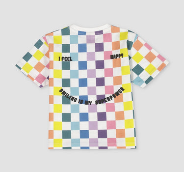 Color Checkboard T-Shirt 