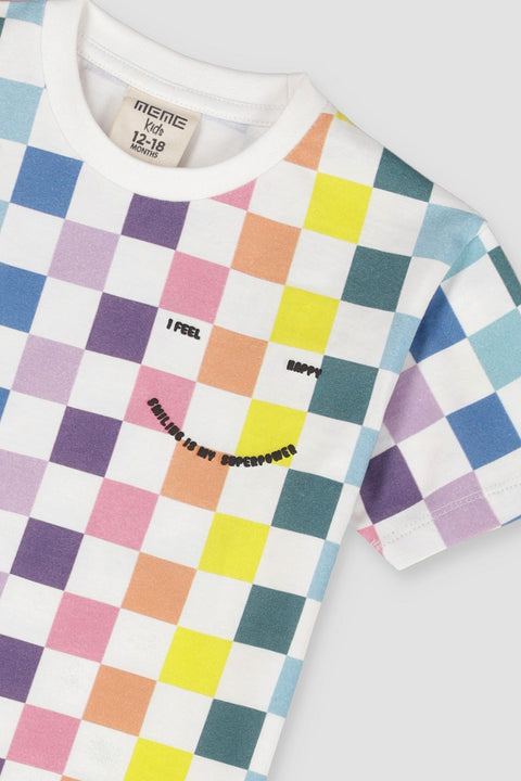 Color Checkboard T-Shirt