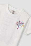 Robot Break Dance Graphic T-Shirt