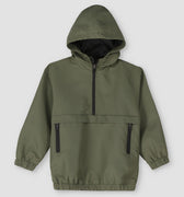 Kangaroo Pocket Nylon Hoodie 