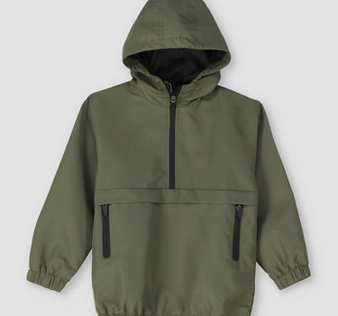 Kangaroo Pocket Nylon Hoodie 