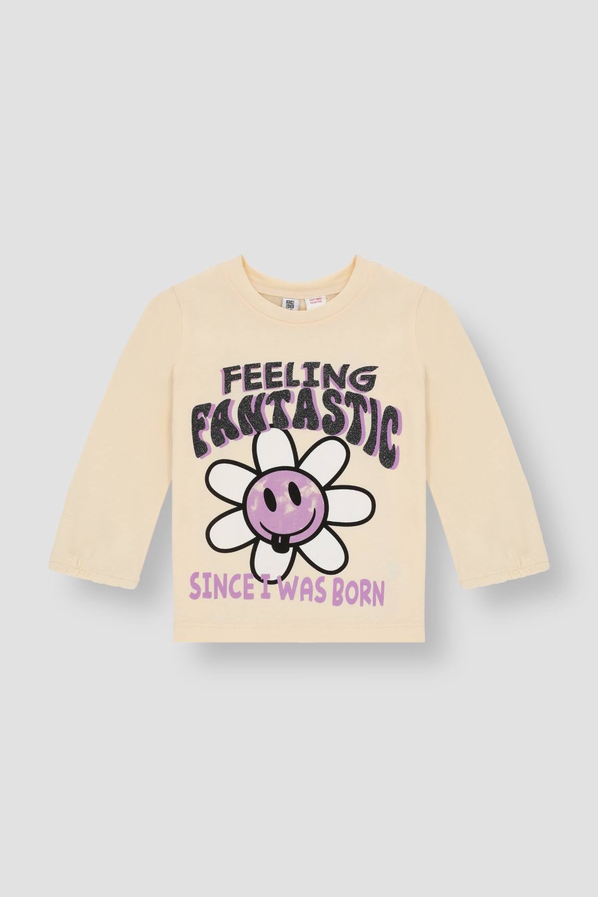 Graphic Flower Tee