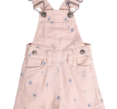 Floral Dungaree Playsuit 