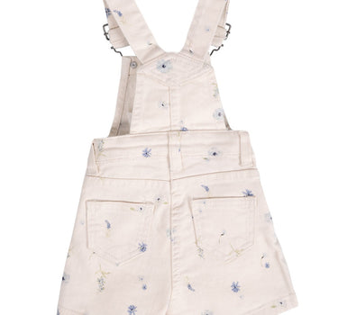 Floral Dungaree Playsuit 