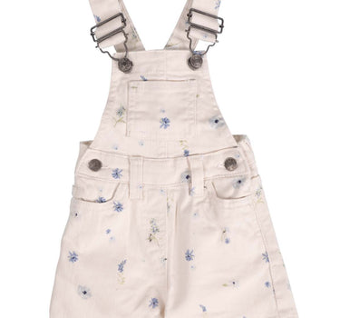 Floral Dungaree Playsuit 