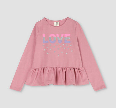 Sparkle Print Love Tee 