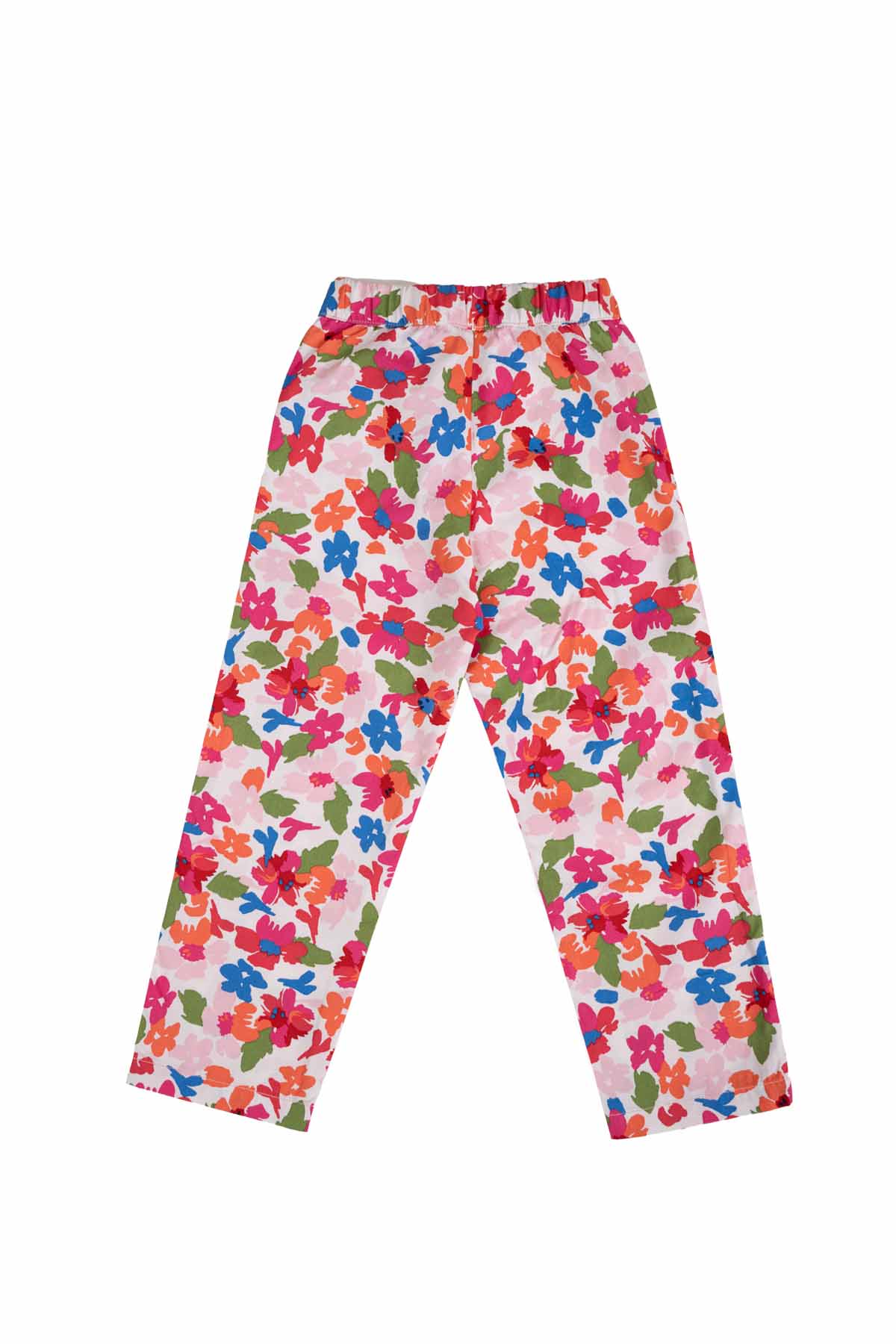 Floral Straight Pants 