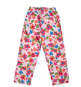 Floral Straight Pants 