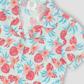 Safari Floral Self-Tie Top 