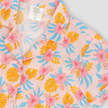 Safari Floral Self-Tie Top 